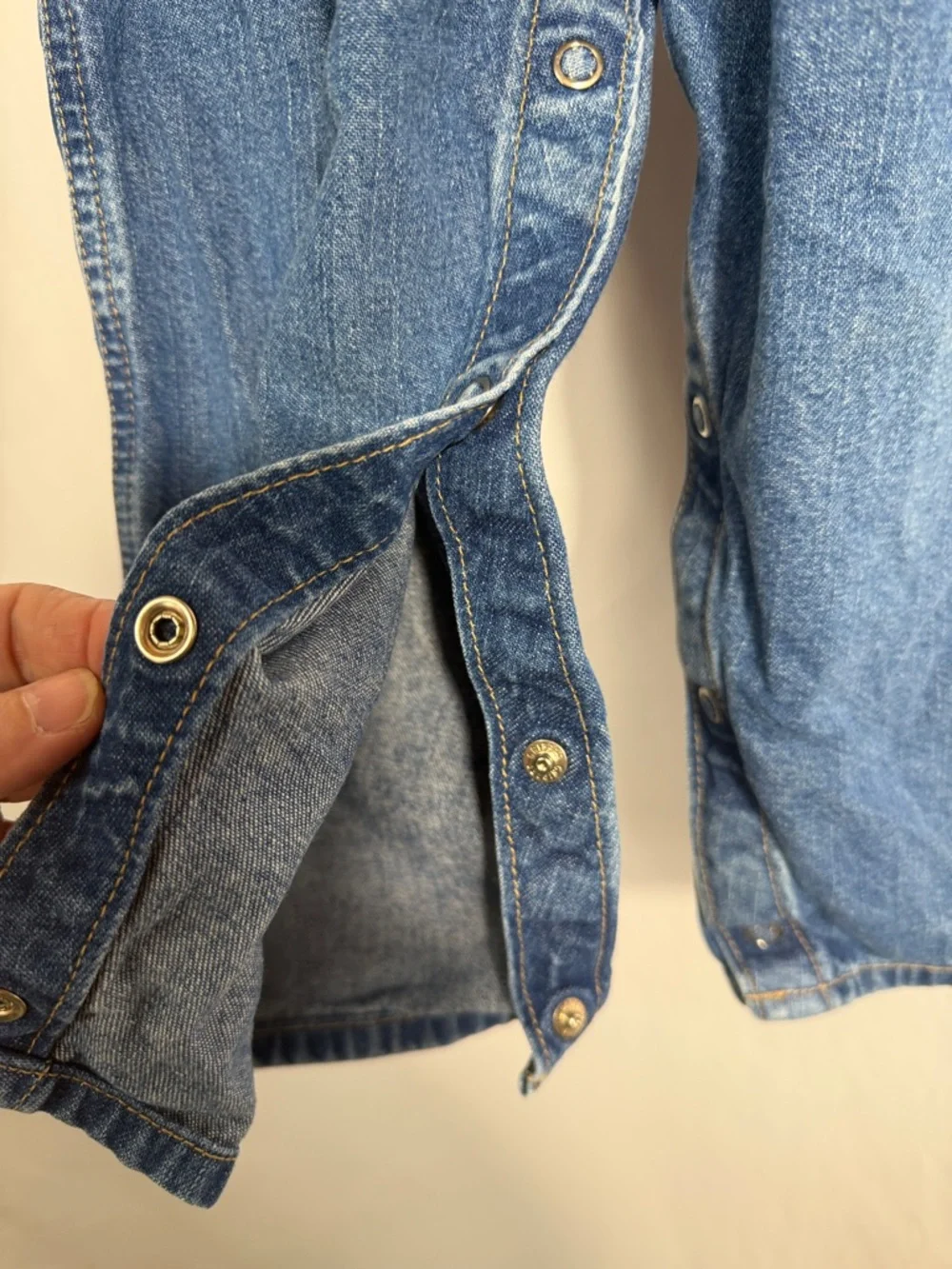 Vintage OshKosh B'Gosh Denim Bib Overalls 4T‎ Genuine Article 90s Girls